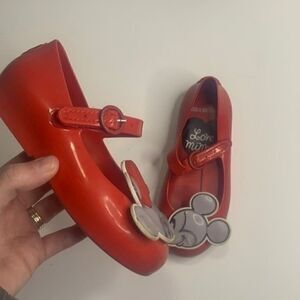 Mini Melissa Disney Mickey Mini Jelly Shoes